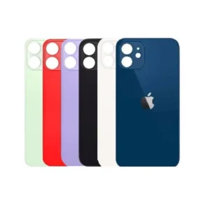 TAPA TRASERA DE VIDRIO IPHONE 12 -BIG HOLE