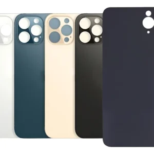 TAPA VIDRIO TRASERO IPHONE 12 PRO-CON LOGO(BIG HOLE)