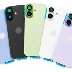 TAPA VIDRIO TRASERO IPHONE 17-CON LENTES DE CAMARA
